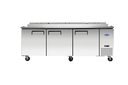 Pizza Prep Table With 3 Doors