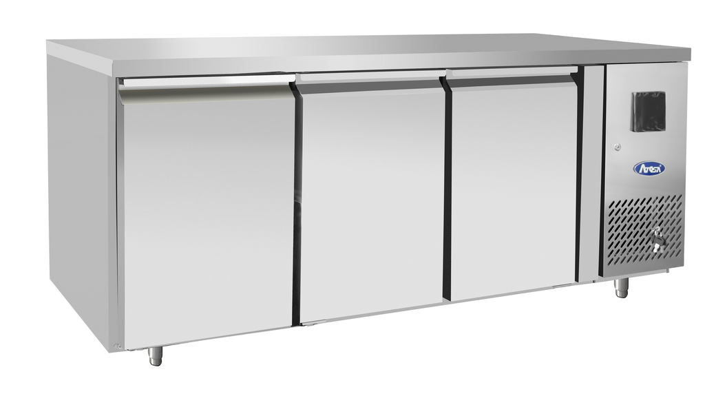 Triple Door EU Freezer Worktable