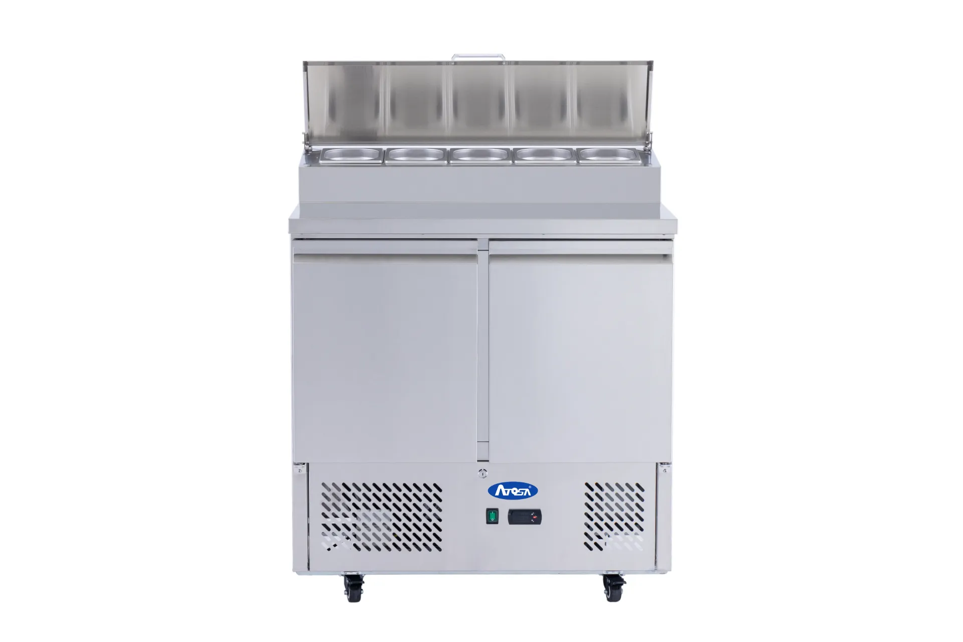 [ATOT-ESL3832] Snack Saladette With 2 Doors and VRX On Top