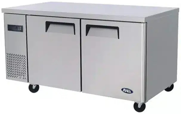 [ATOT-YPF9030] 2 Door Refrigerated Slim Undercounter