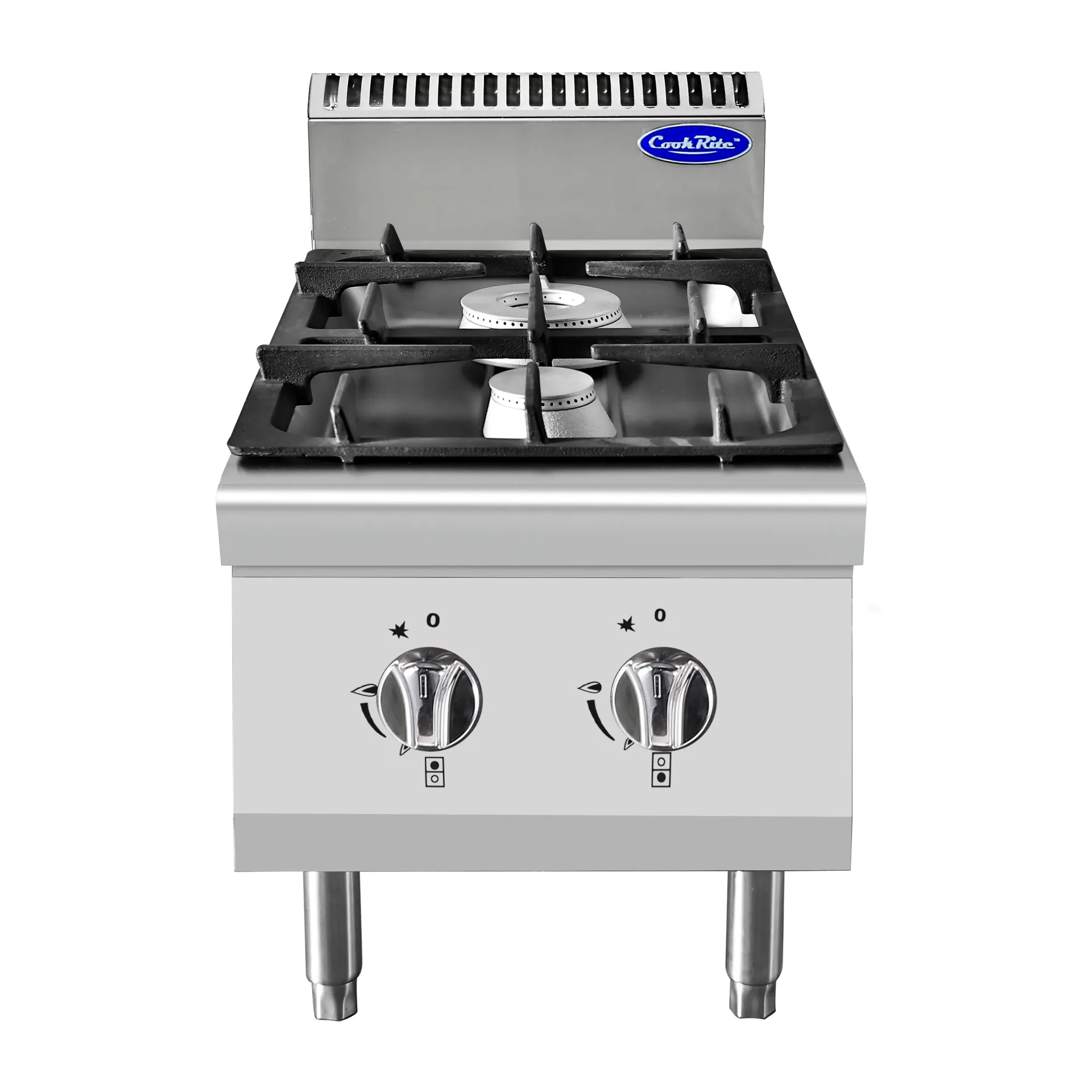 Counter Gas Stove with 2 Burners (1 x 3,5 kW & 1 x 7 kW)