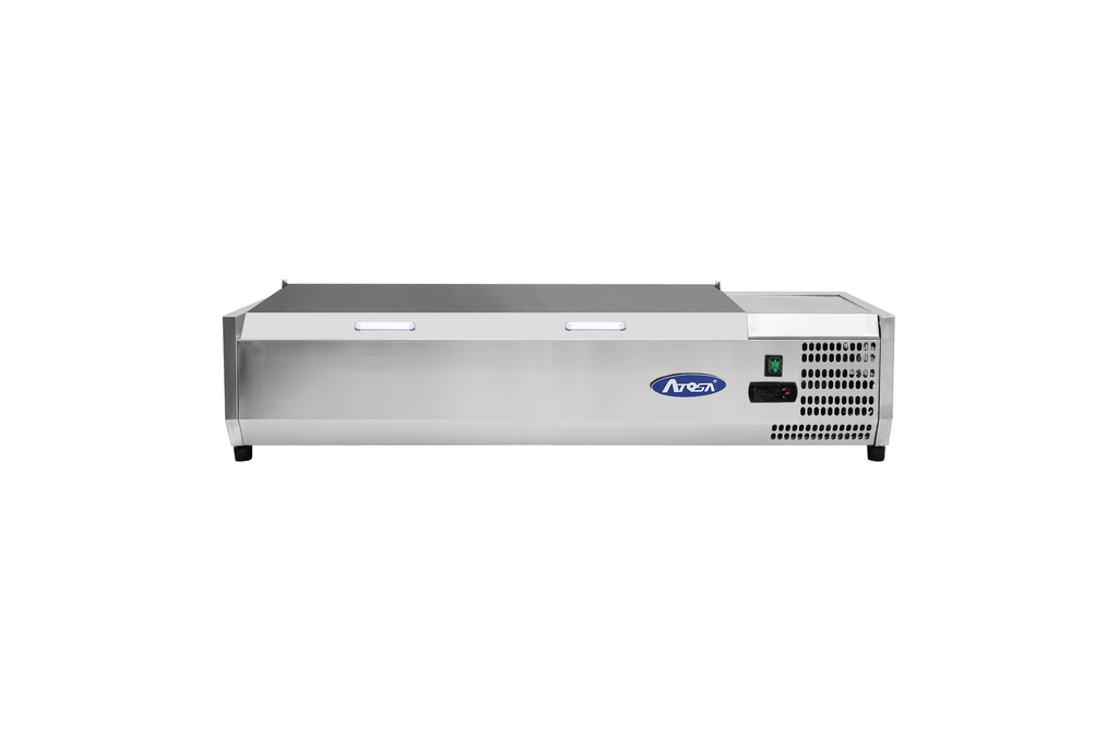 [ATOT-ESL3885S] VRX 33 - 7 x GN1/4 With Stainless Steel Top (160 cm)